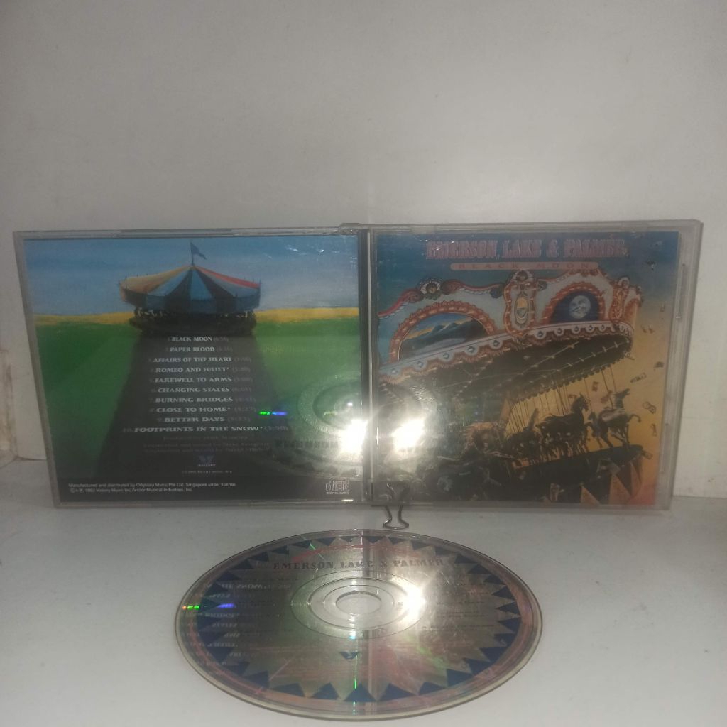CD Emerson Lake Palmer ELP- Black Moon Import