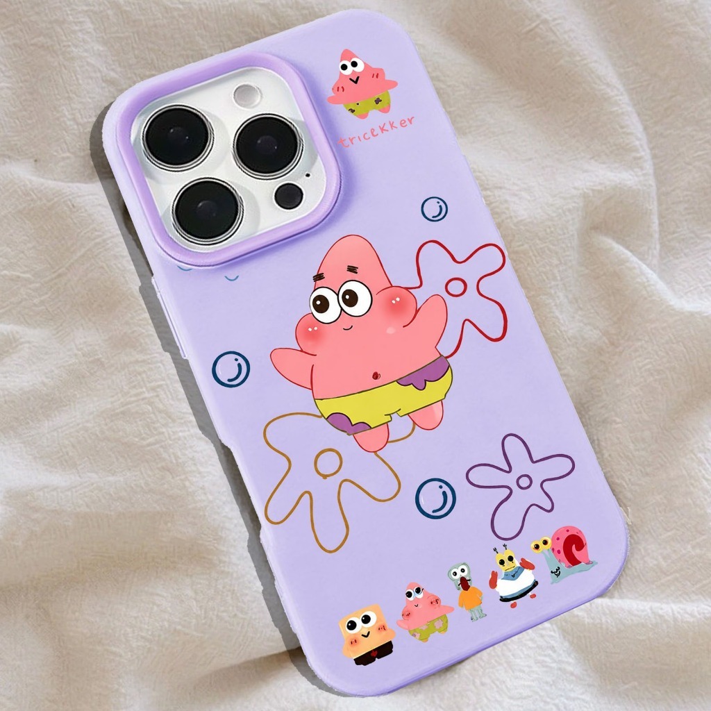 Case SAMSUNG A36 A37 A50 A50s A30s A51 A52 A53 A54 A55 A56 A57 S24 S24 S26 ULTRA Patrick Star Cute W
