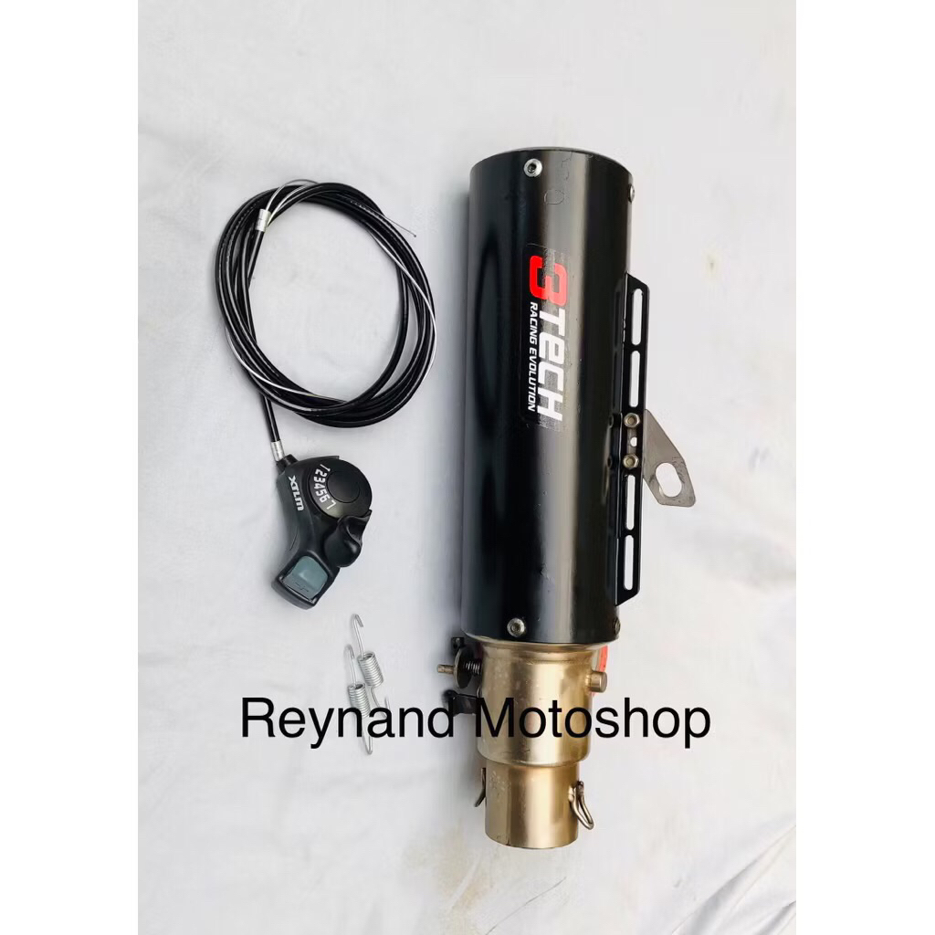Knalpot 3 suara Tridente Ronin katana spartan gp3 by 3tech