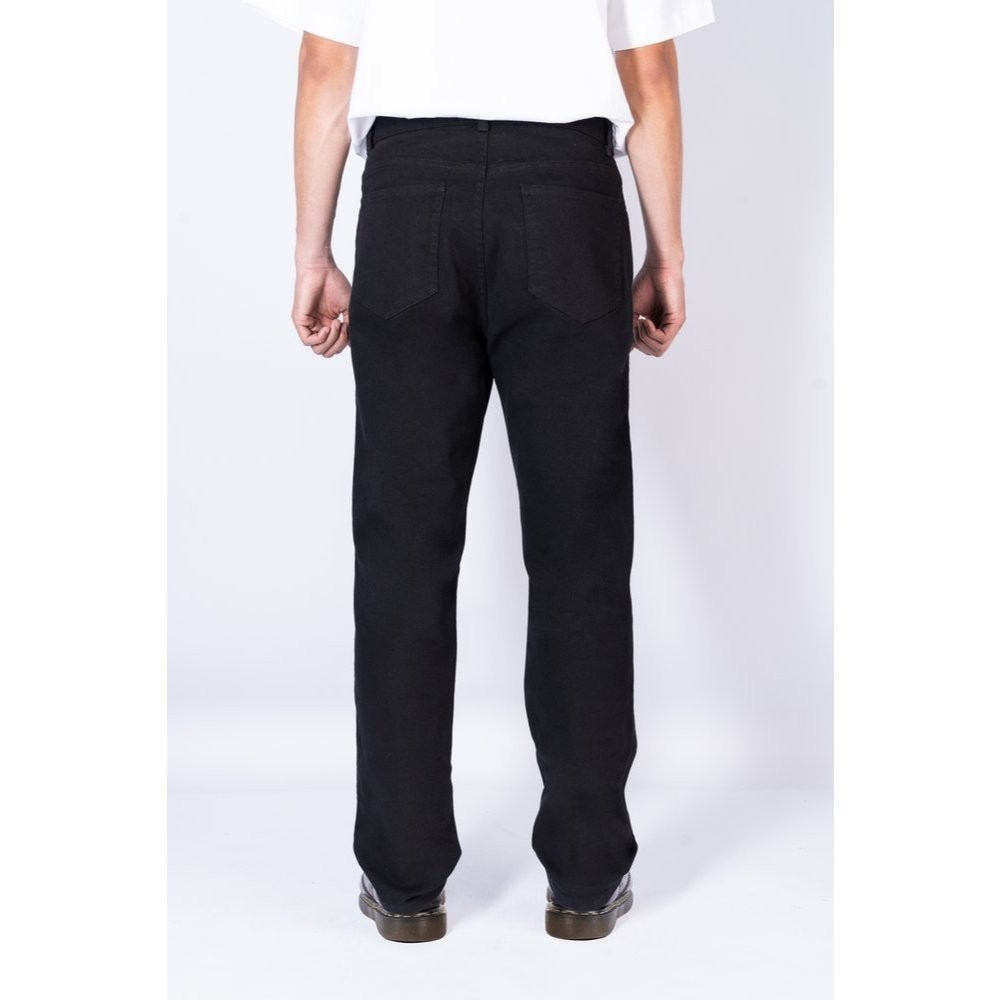 Erigo Denim Pants Bilkes Black - Celana Panjang Denim Unisex