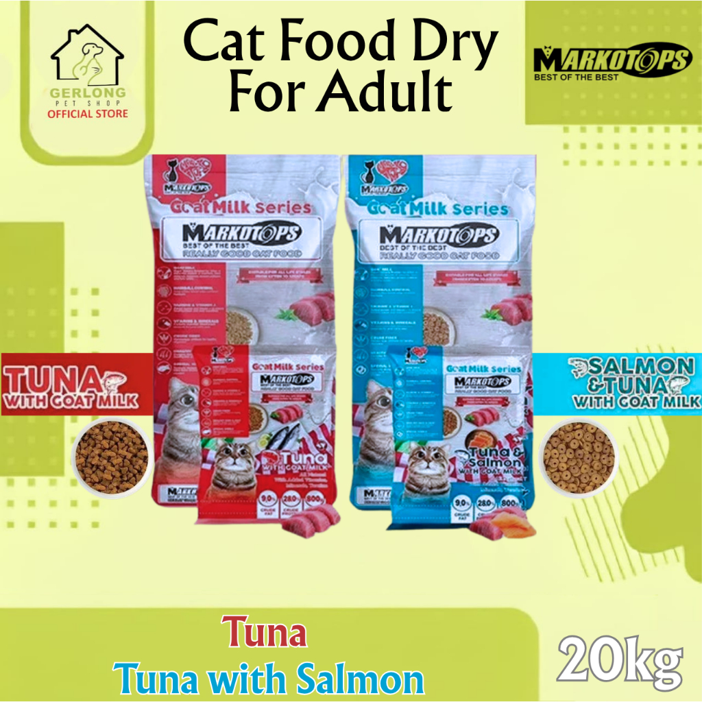Markotops Adult Cat Food 20kg –Markotops Makanan Kucing Dewasa 20kg