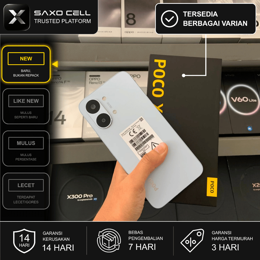 Poco X8 Pro Max 12/256 GB - 12/512 GB NEW & SECOND