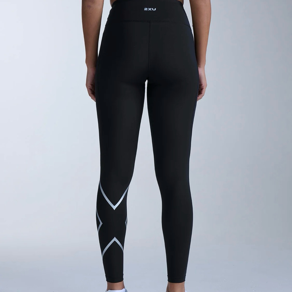 2XU Women's Core High Rise Compression Tights (Model 2026 1 Logo)