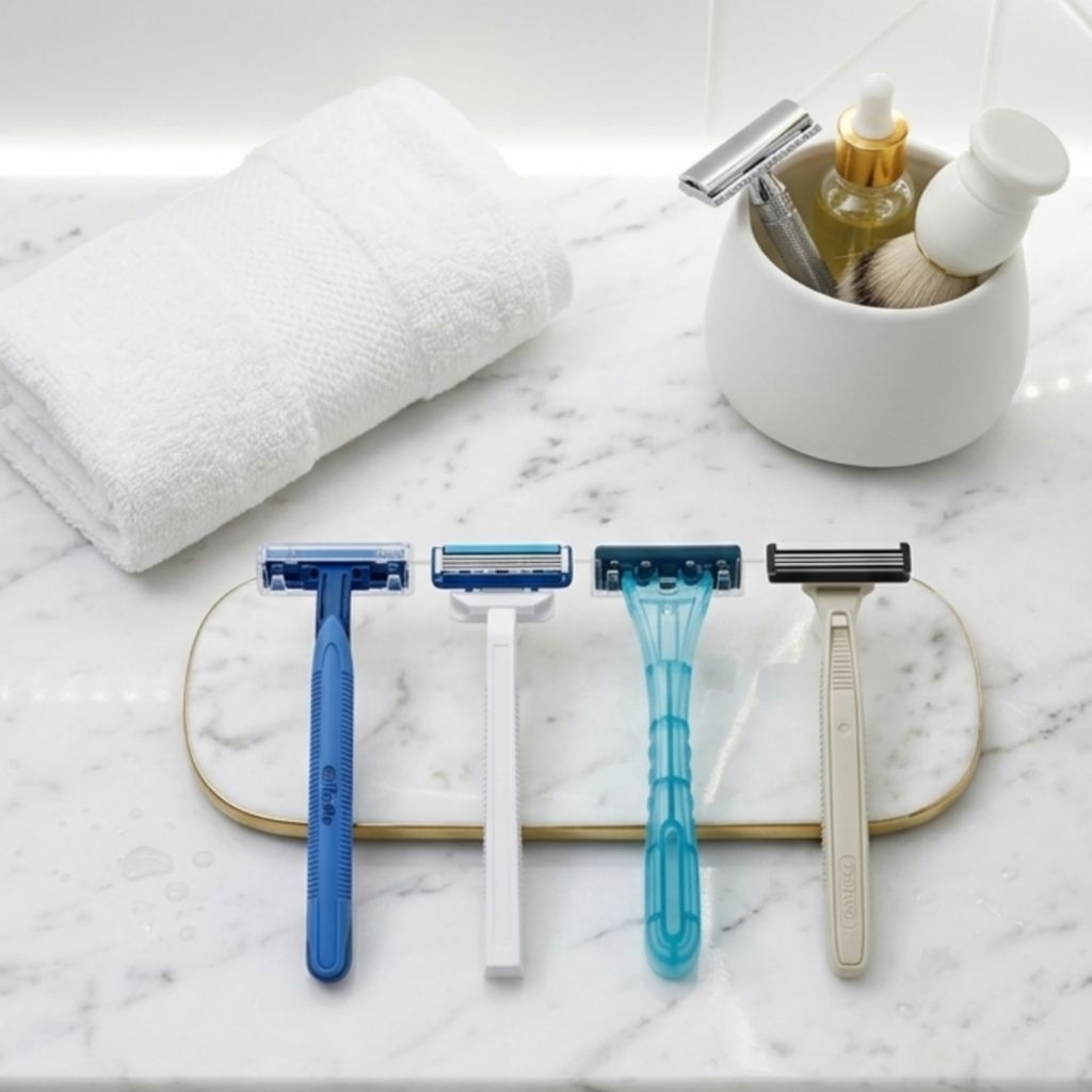 RAZOR & SHAVING CREAM PISAU CUKUR & KRIM CUKUR KUMIS JENGGOT JAMBANG