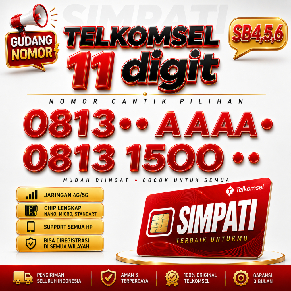 Nomer Cantik Telkomsel Simpati 11 Digit Simpati 11 Digit Kartu Perdana Simpati 11 Digit No Cantik 11