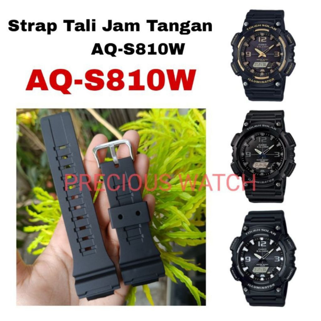 Strap Tali jam  AQ-S810 AQ-S810W AQS810 AQ S810 PREMIUM