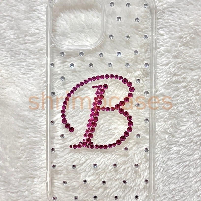 initial phone case iphone & android || casing hp inisial aesthetic untuk iphone dan android
