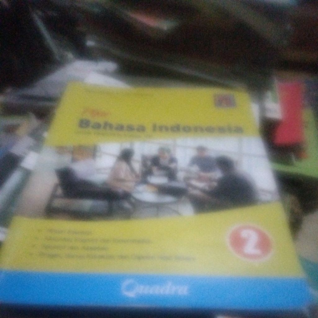 buku pijar bahasa Indonesia 2 SMP kurikulum merdeka quadra