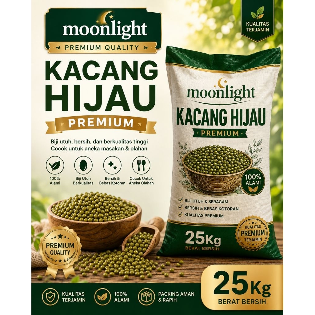 Kacang Hijau bubur Premium 25kg