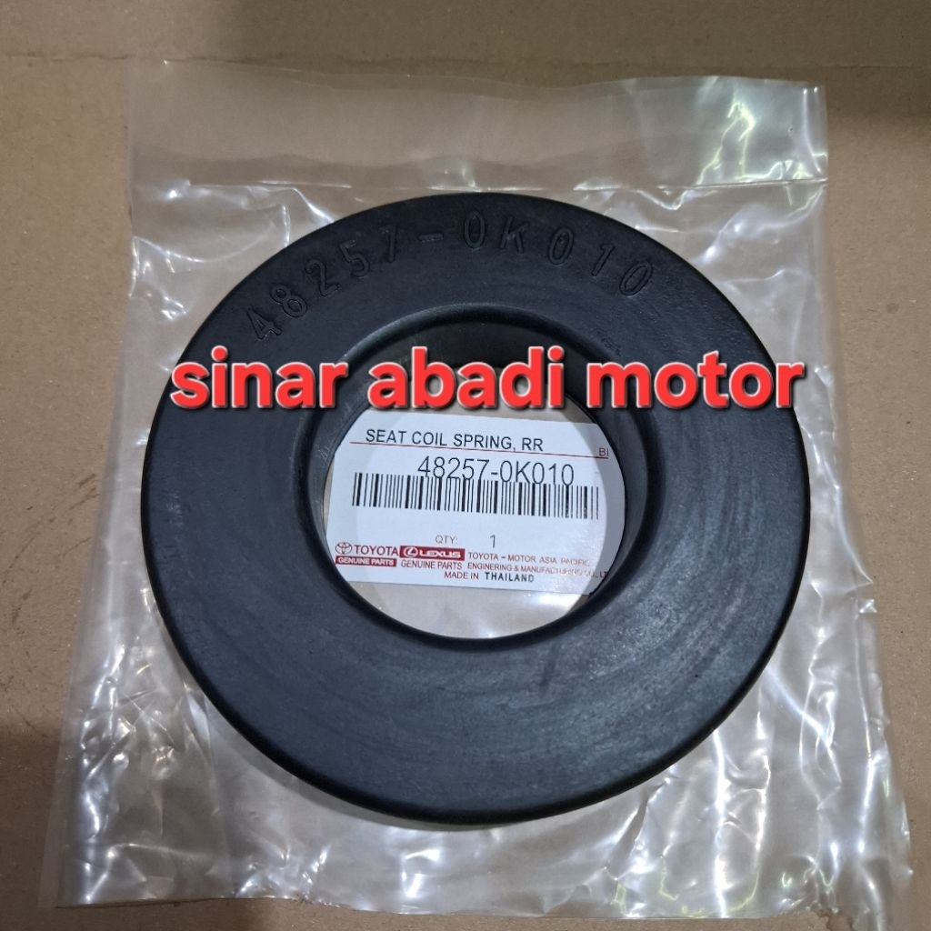 SEAT COIL SPRING TATAKAN PER KEONG BELAKANG TOYOTA INNOVA BENSIN, INNOVA DIESEL