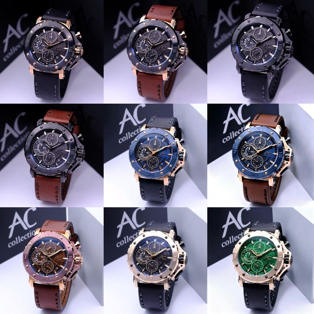 Jam Tangan Pria Alexandre Christie Collection 9205 AC9205 9205MC [ORIGINAL]