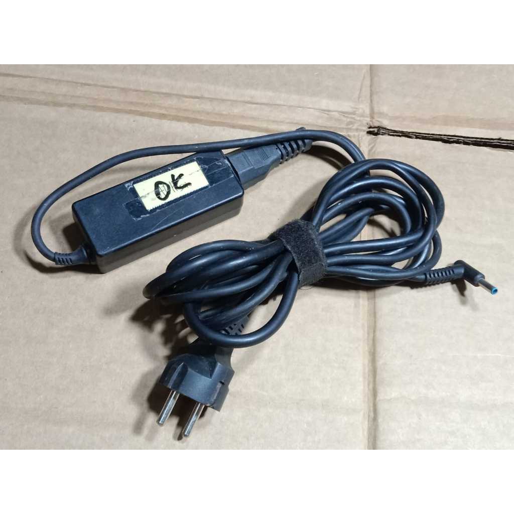 bekas ces LAPTOP HP 19.5V 2.31A 45W 4.5 3.0mm Blue Pin ORI charger netbook