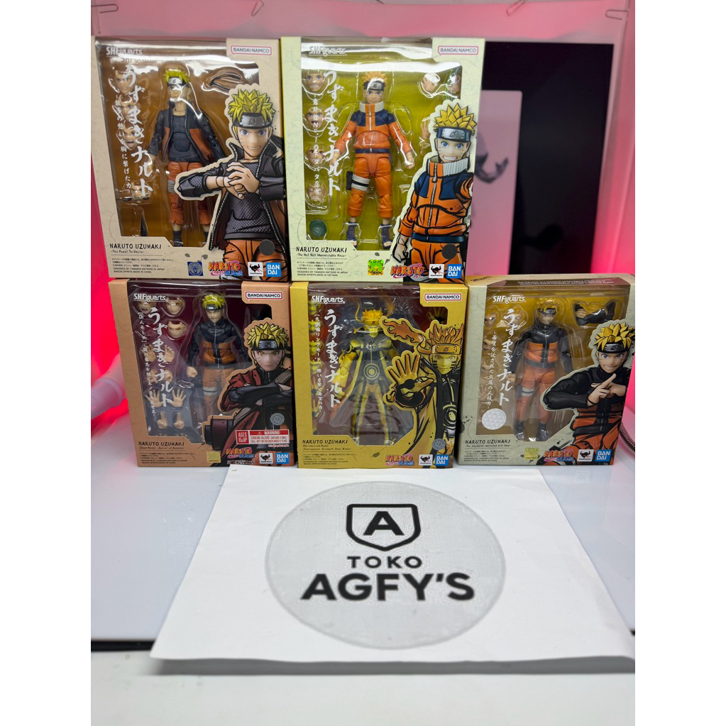 SHF Uzumaki Naruto Set - Original