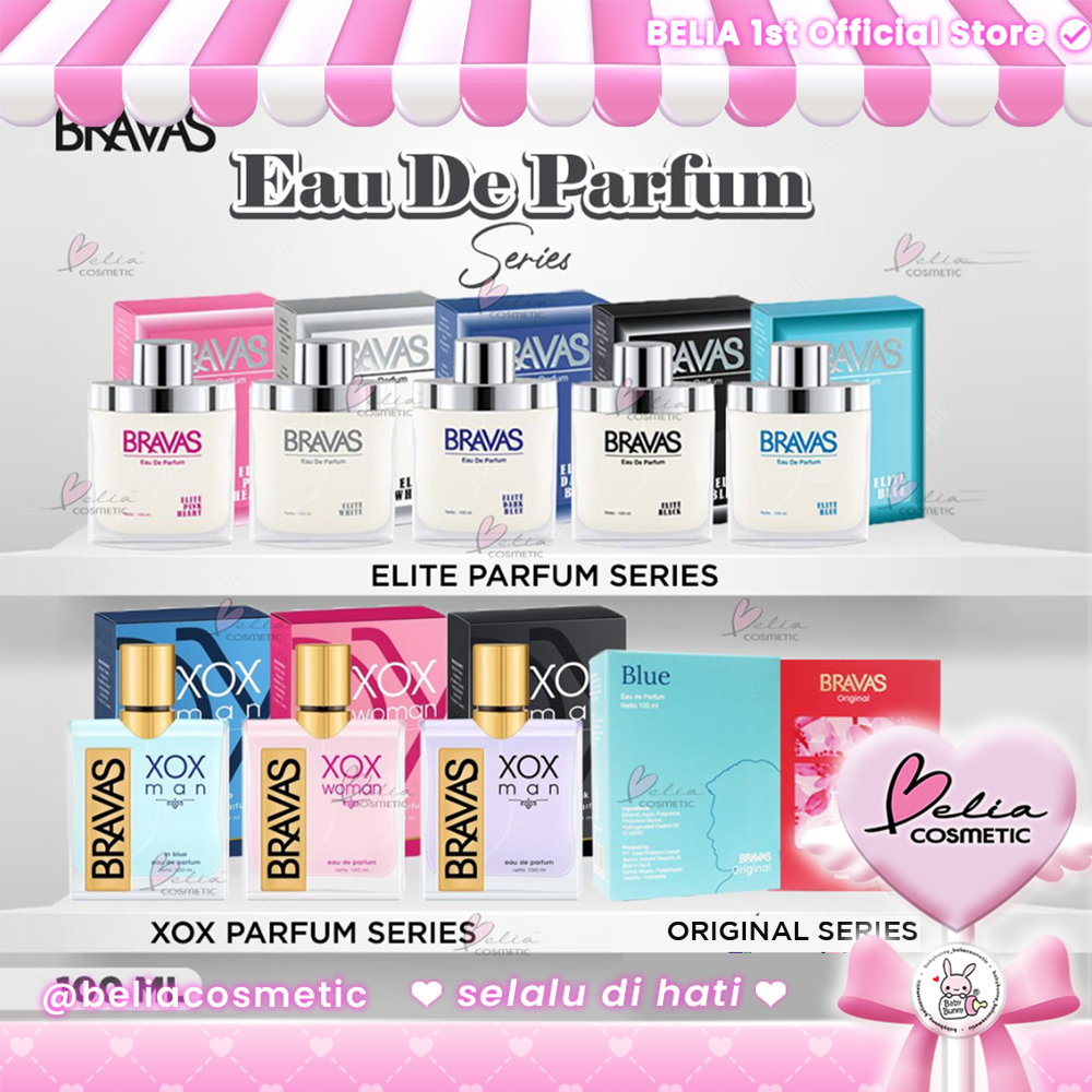 Promo [ Belia ] Bravas Parfum Series Elite Parfum Original Parfum Xox Parfum Series Halal Parfum