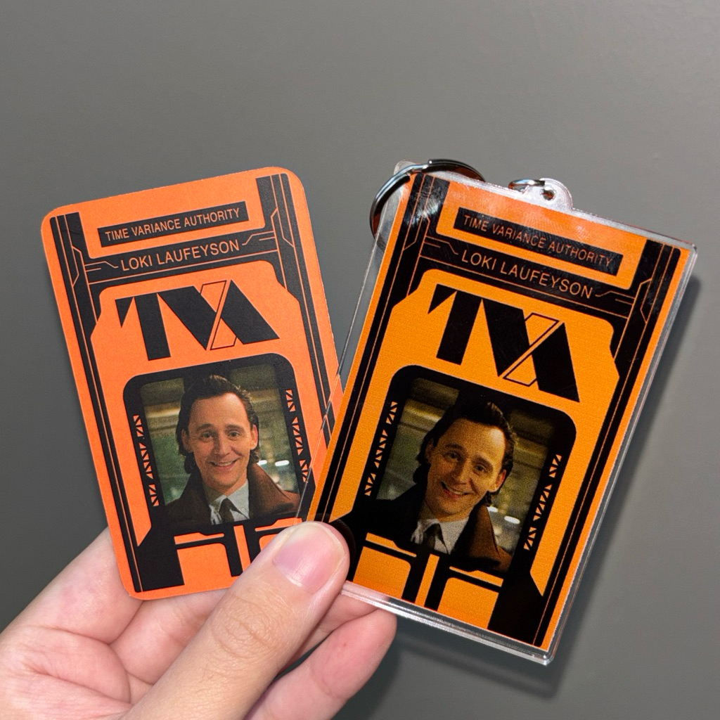 Loki TVA ID Card - Loki Photocard Keychain