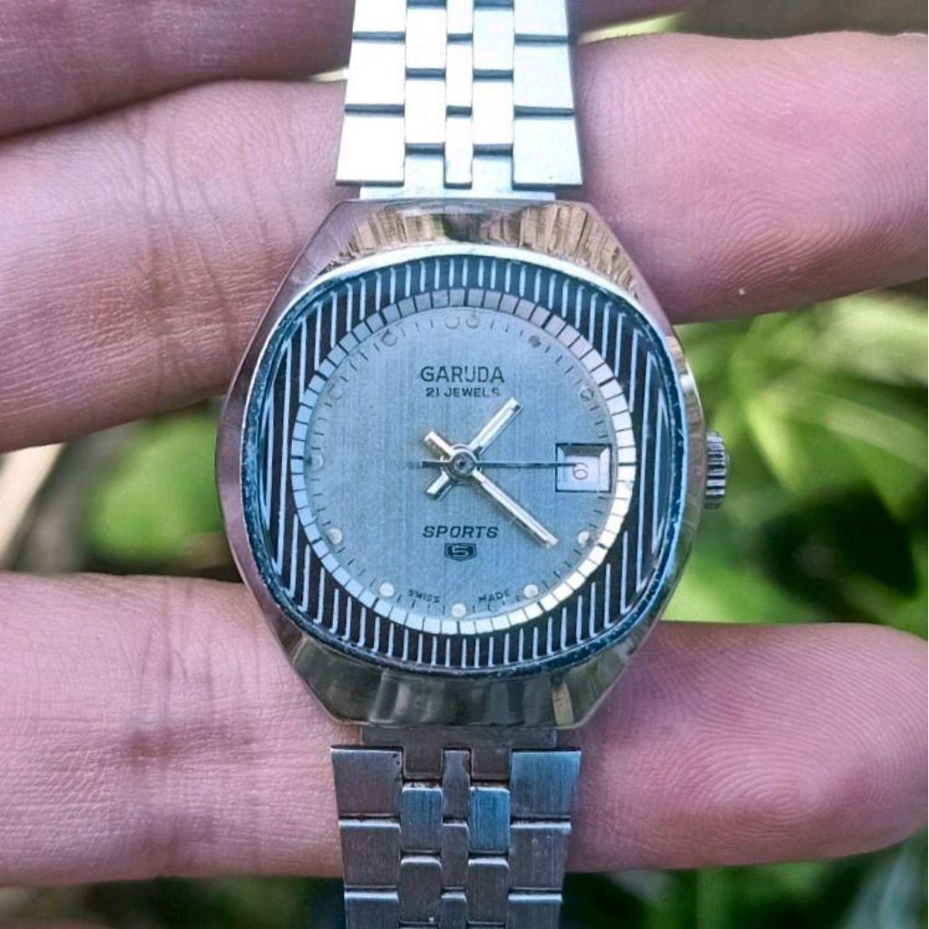 Jam Tangan Wanita Garuda Sports Manual Winding Original