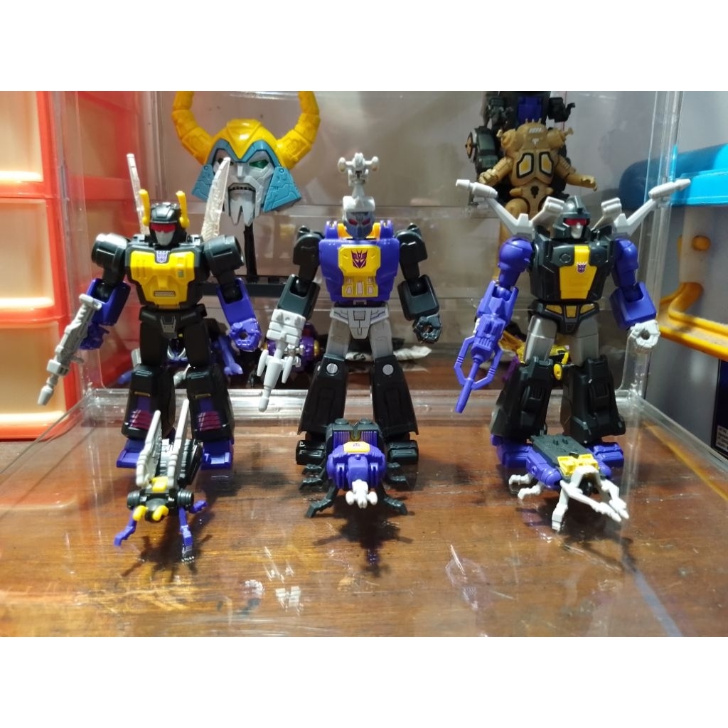 Blokees Insecticons shrapnel kickback bombshell