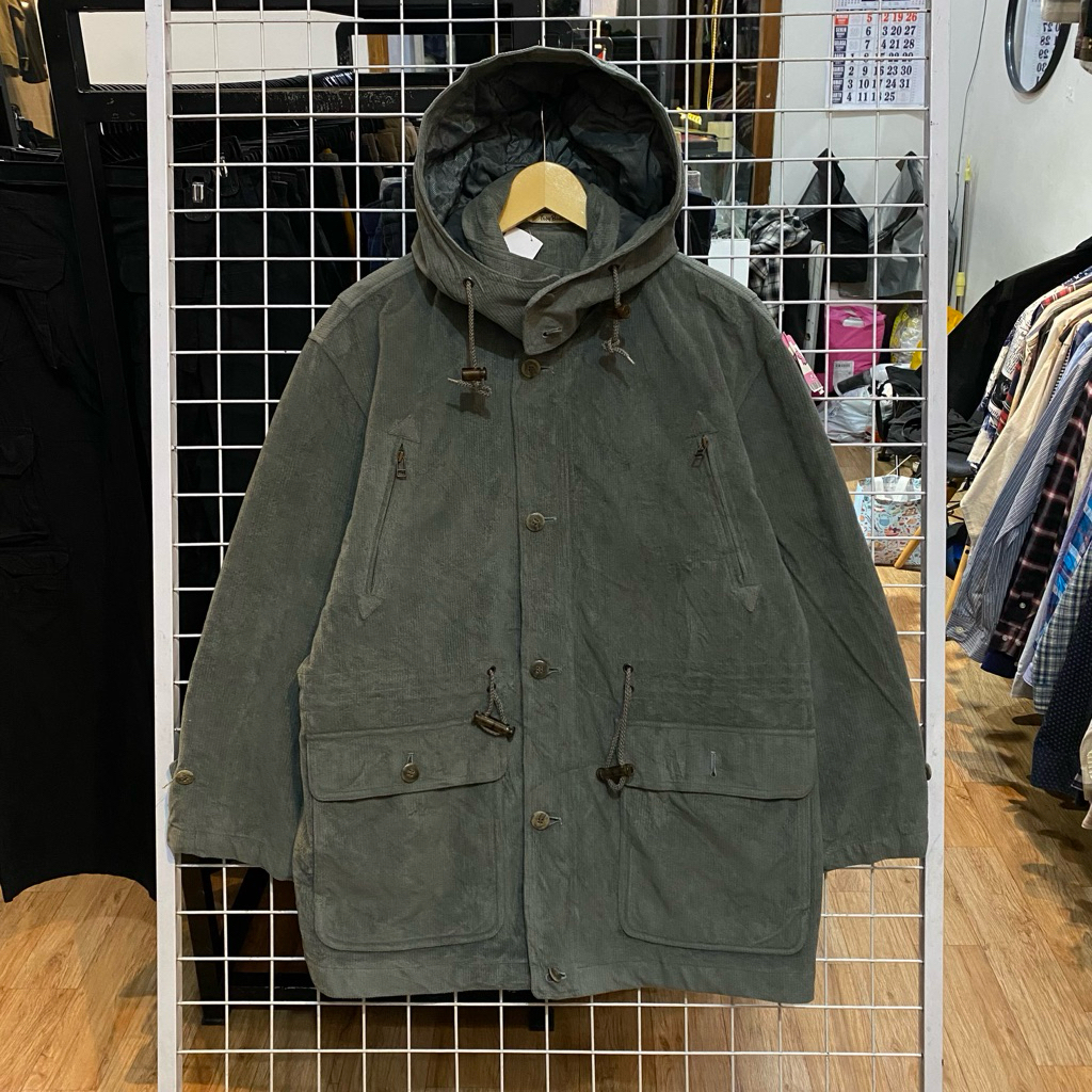 Troy Bros Corduroy Parka Jacket . #Jb198