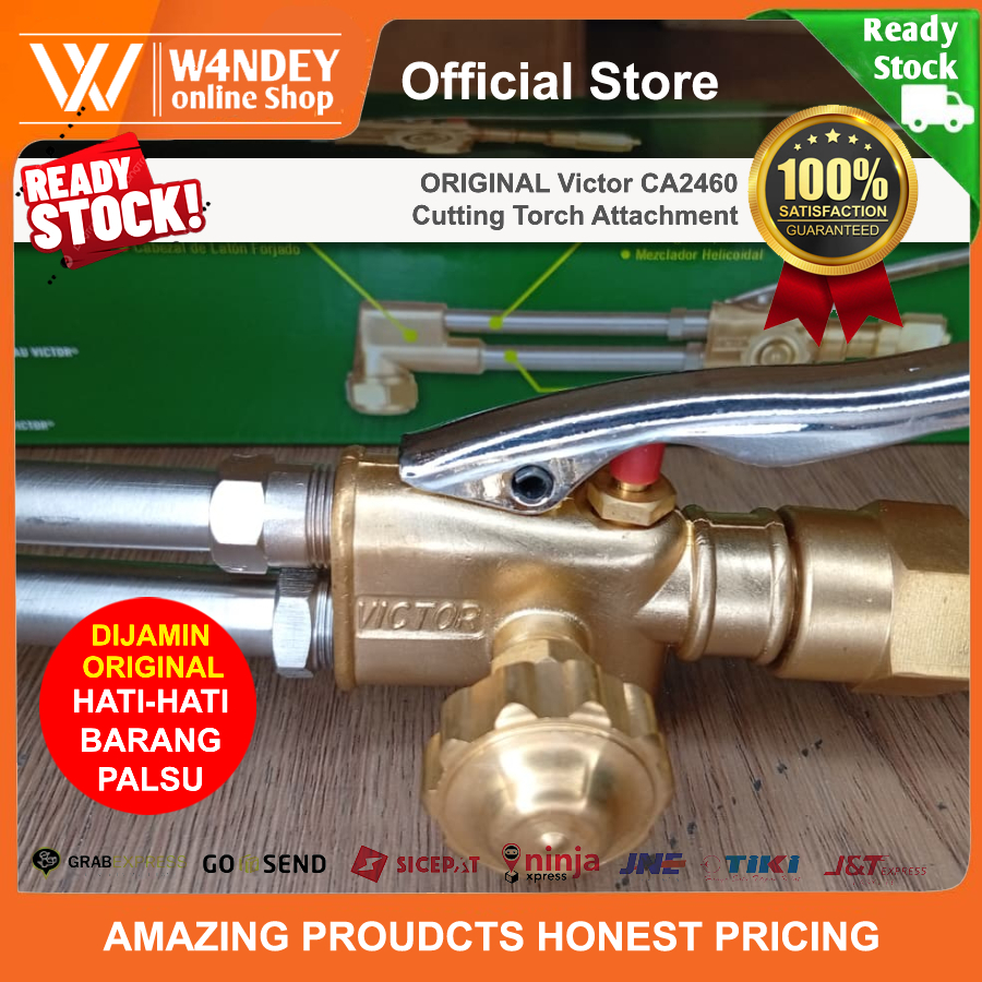 Victor CA2460 Cutting Torch Attachment Kepala Pemotong Gas untuk Welding