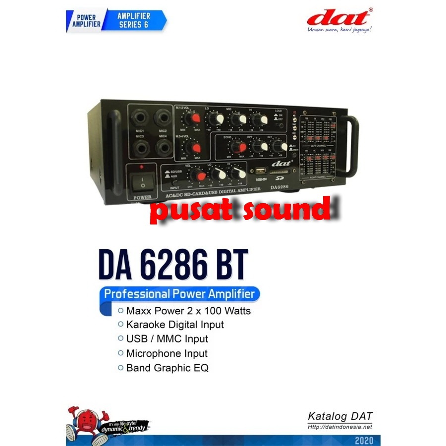 dat DA6286 Power Amplifier