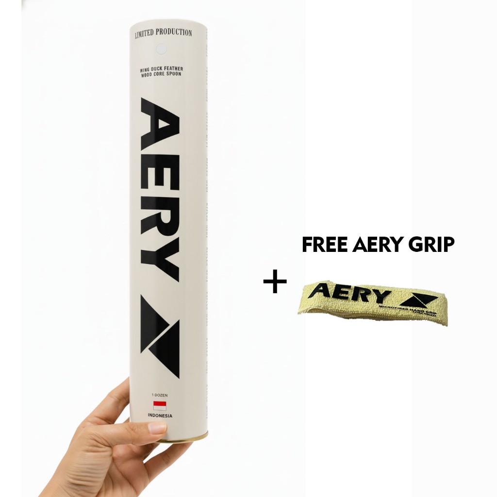 AERY ULTIMAX SHUTTLECOCK , AWET , TEBAL , EMPUK SPIN