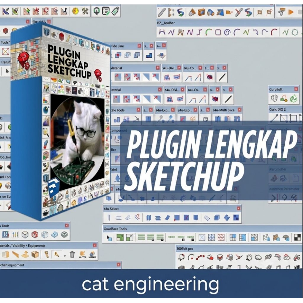PLUGIN SKETCHUP PAKET LENGKAP