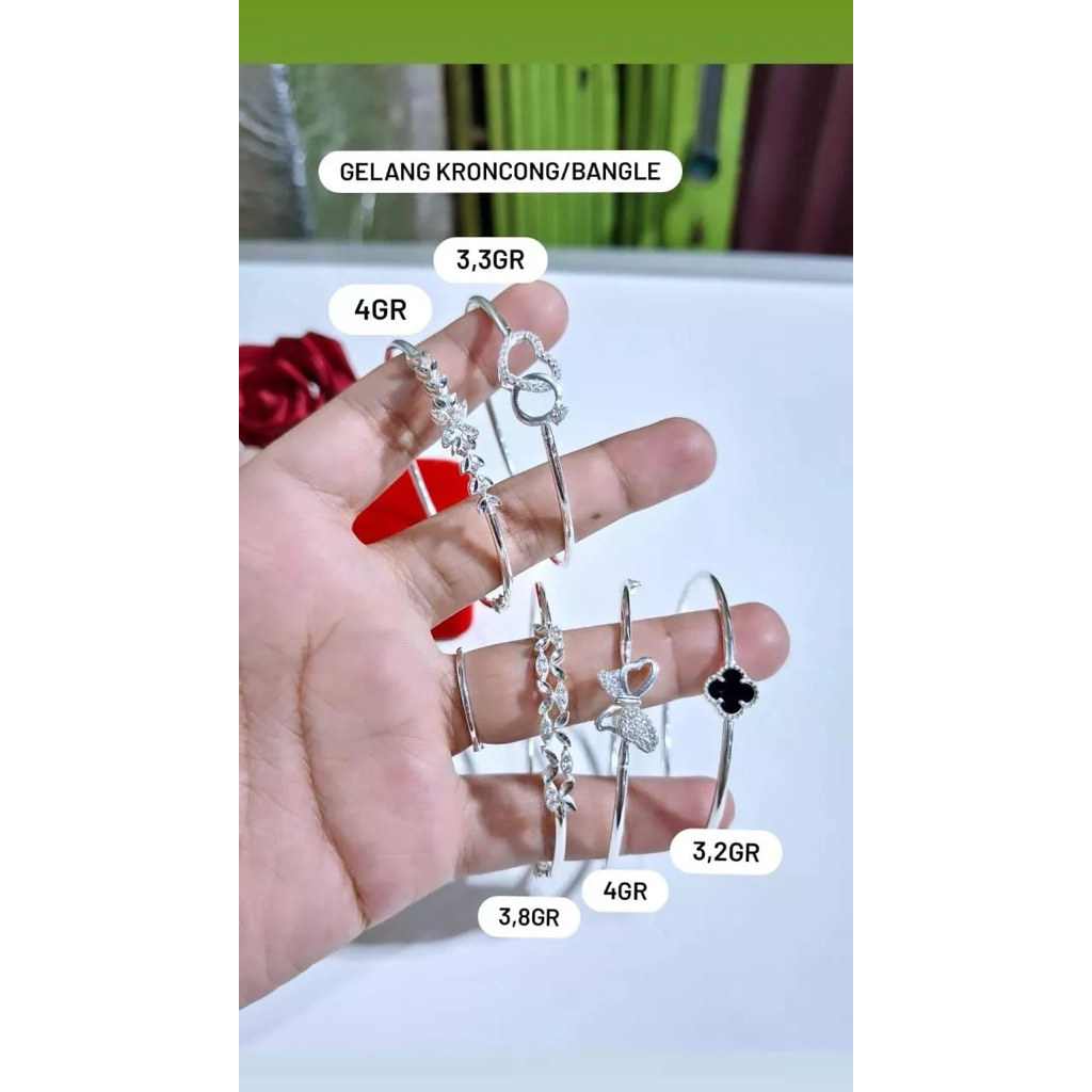 Gelang Bangle Perak 925