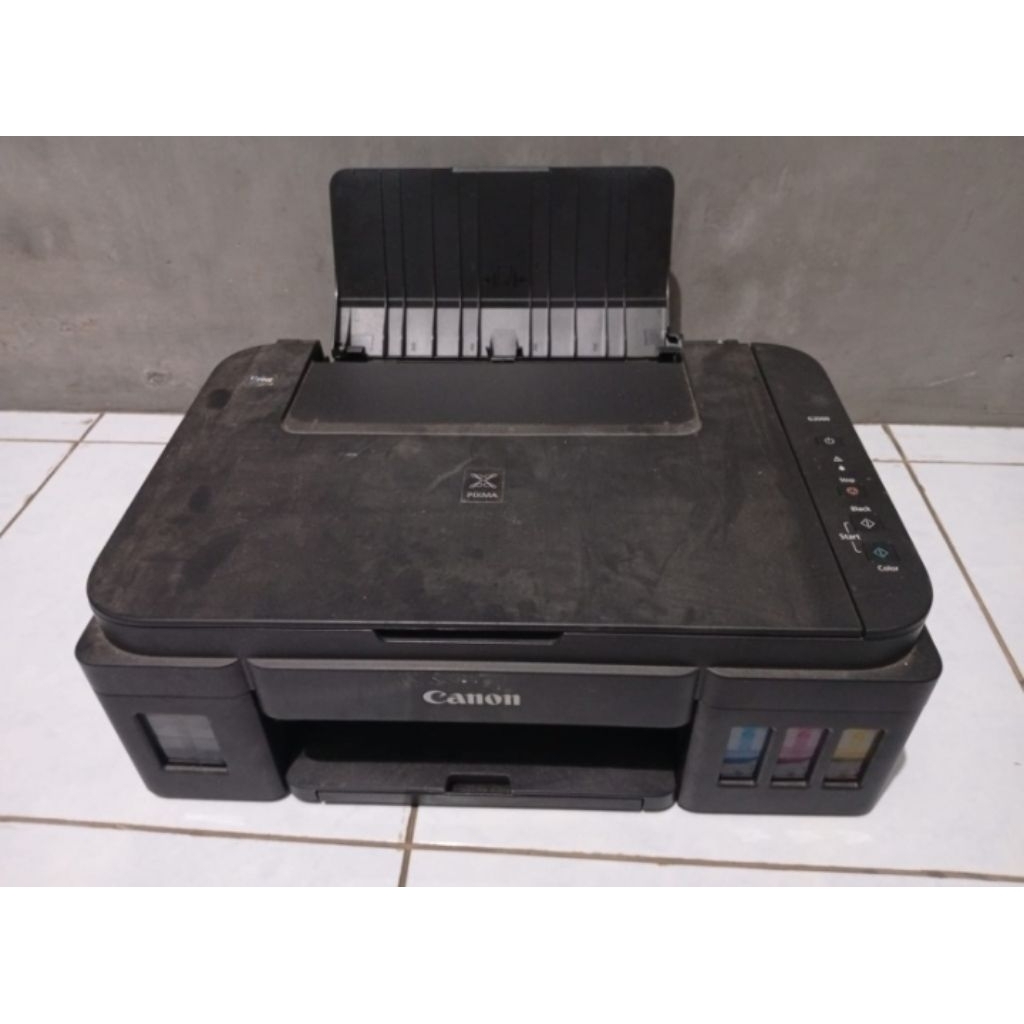 [BEKAS] Printer Canon PIXMA G2000 Ink Tank All in One - Second Murah Hemat Tinta