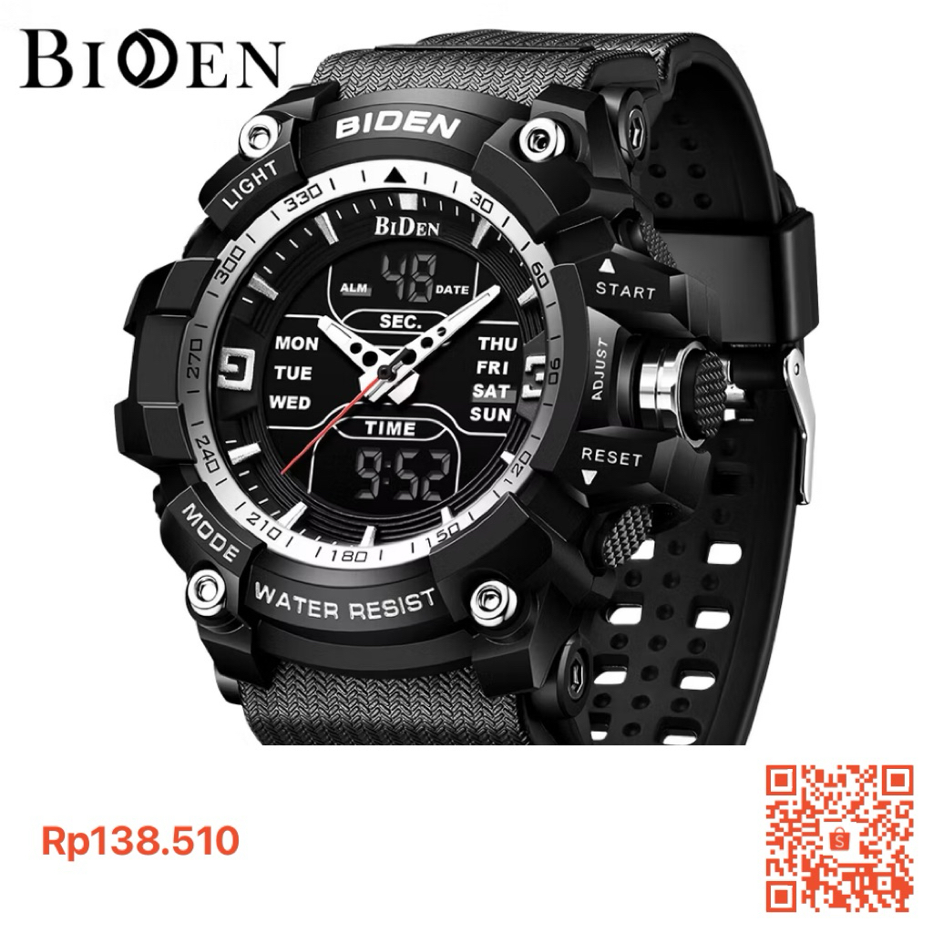 BIDEN jam tangan pria