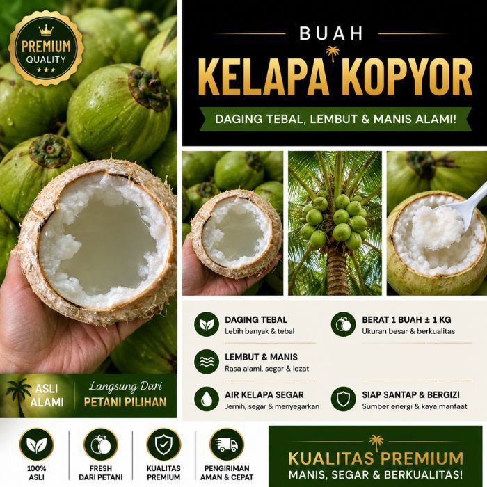 PROMO  Kelapa Kopyor Asli - Kelapa Kopyor Asli