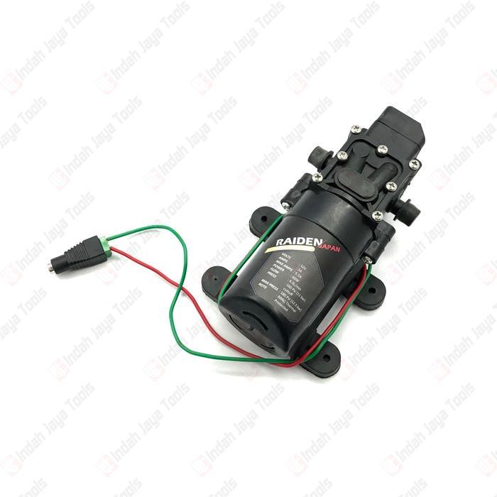 RAIDEN Dinamo Pompa Air 12V DC 160 Psi Cuci Motor AC Sprayer Pump
