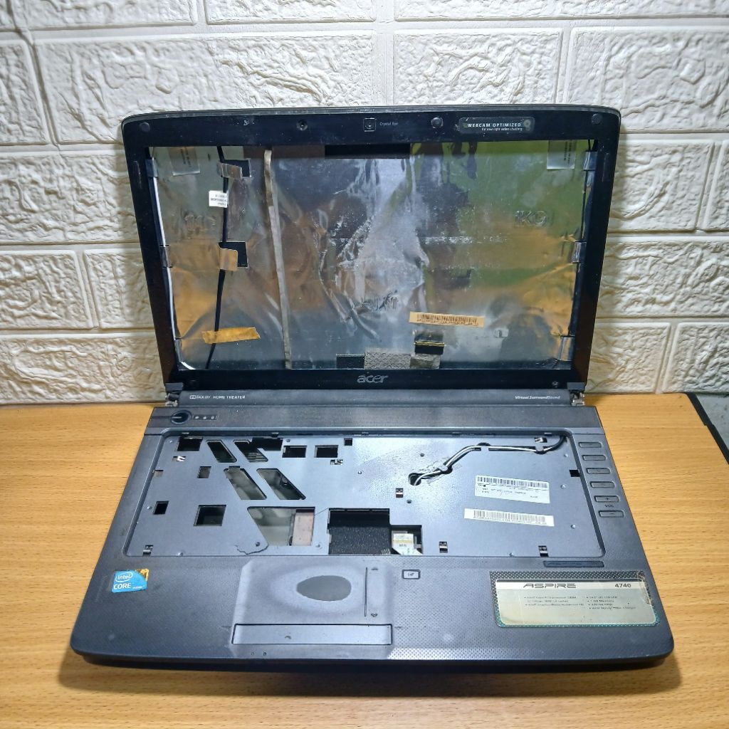 Kesing Case Casing Original Laptop Acer Aspire 4740 4740G Series