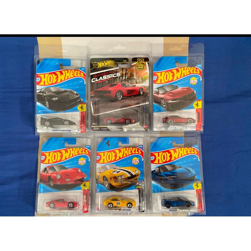 Borongan Hotwheels Ferrari
