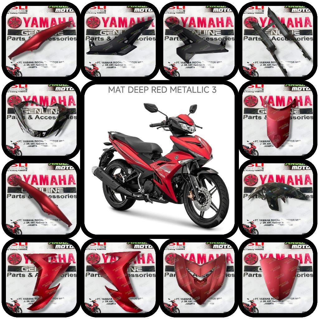 COVER BODY BODI HALUS YAMAHA MX KING 150 2019