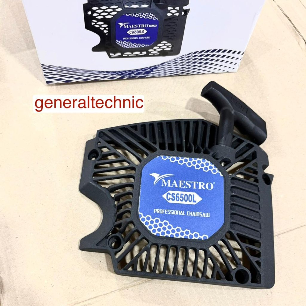 Recoil Starter Assy Chainsaw Maestro 6500L / 6500G Maestro Lama Recoil Assy 6500L Tarikan Maestro