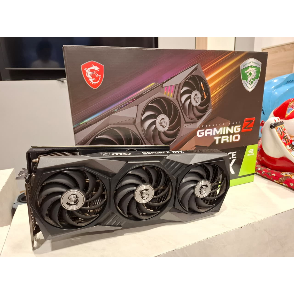 VGA MSI GeForce RTX 3070 / RTX3070 GAMING Z TRIO 8GB GDDR6 - Second 2ND