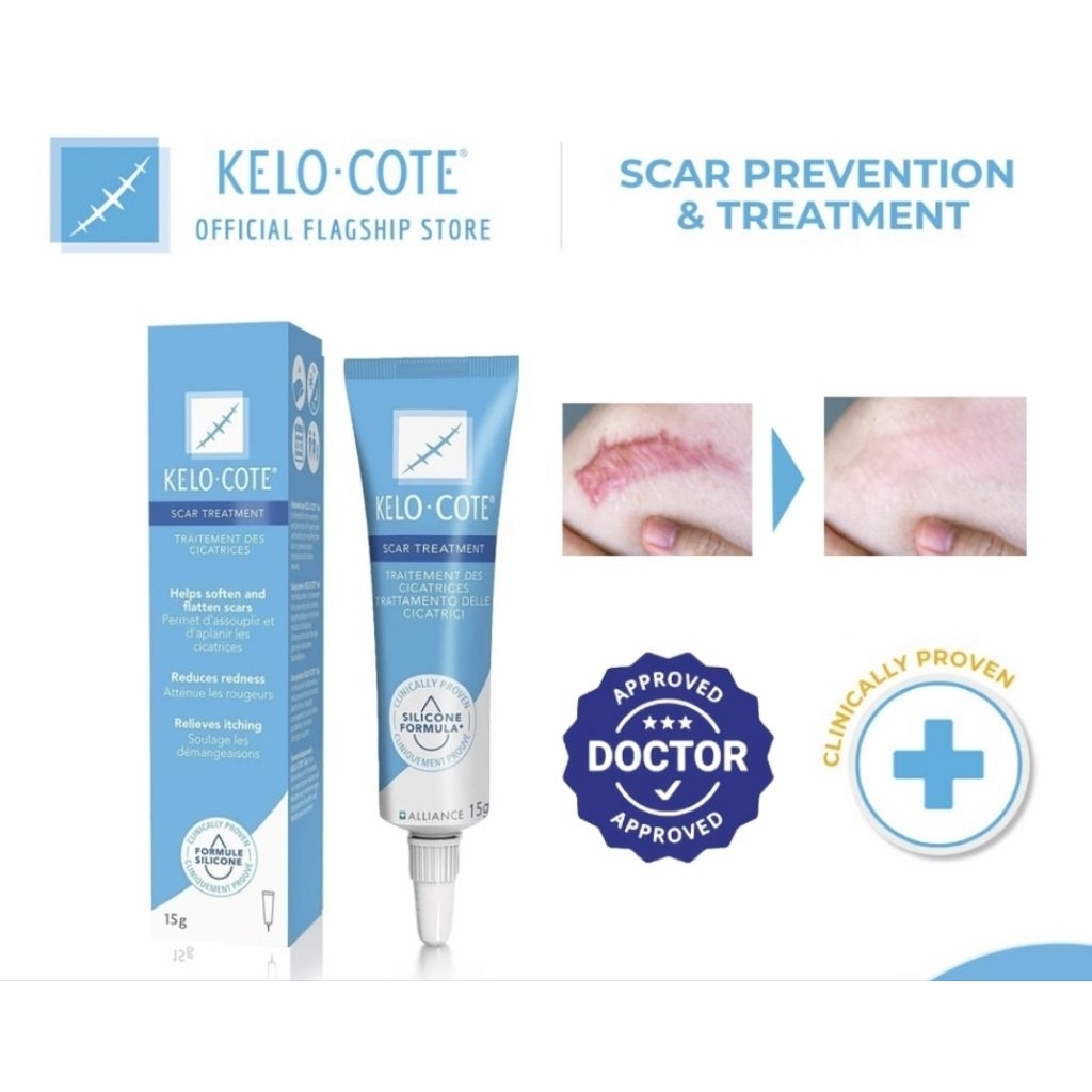 KELO COTE GEL kelo-cote penghilang bekas luka
