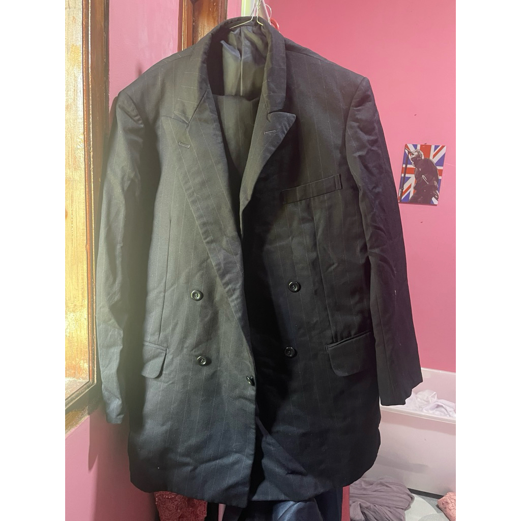 preloved jas hitam