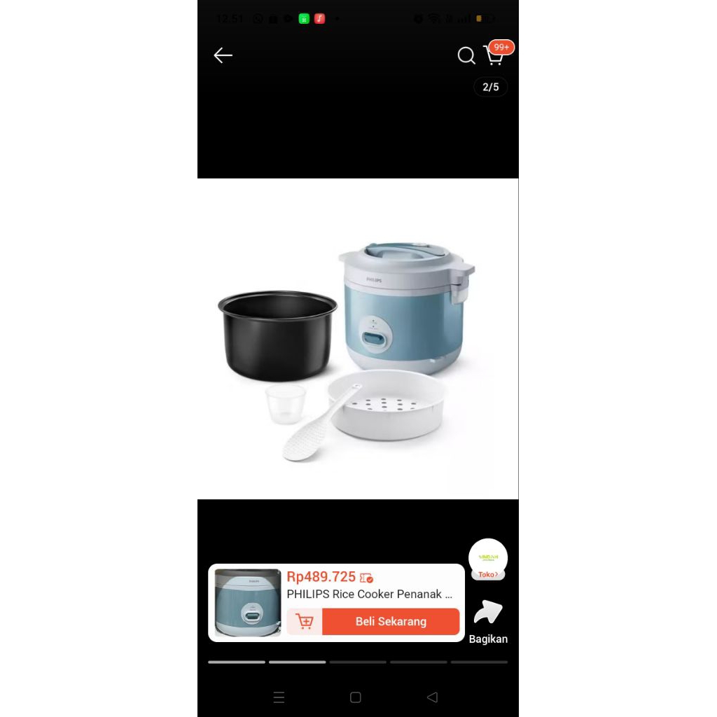 rice cooker phillips HD 3003/32