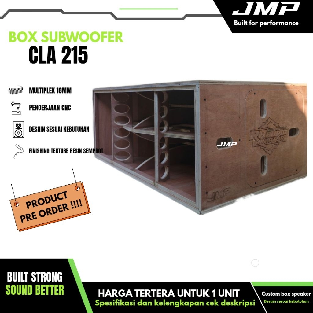 box cla 15 inch double / box cla 215