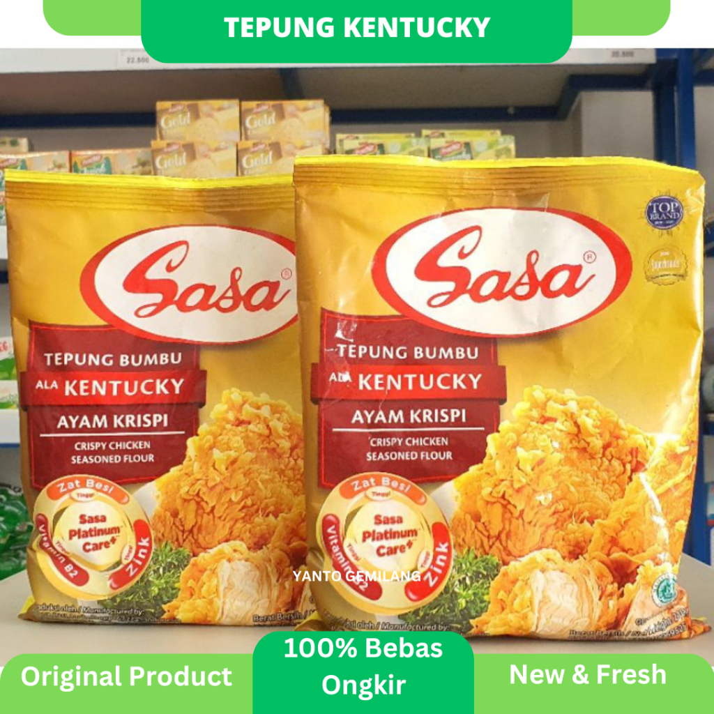 Tepung Bumbu Ala Kentucky Sasa / Sasa Tepung Kentucky / Sasa Tepung Bumbu