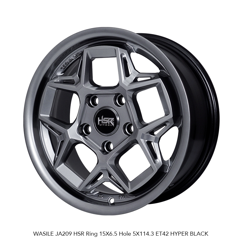 VELG HSR MODEL HSR WASILE R15 PCD 5X114,3 PROMO
