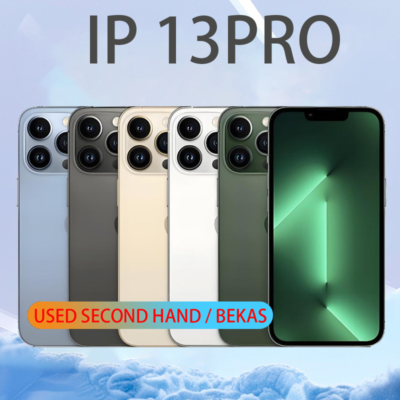 IP 13 PRO 128GB/256GB /512GB SECOND INTER LIVE/VIDEO/GAME PHONE - RT