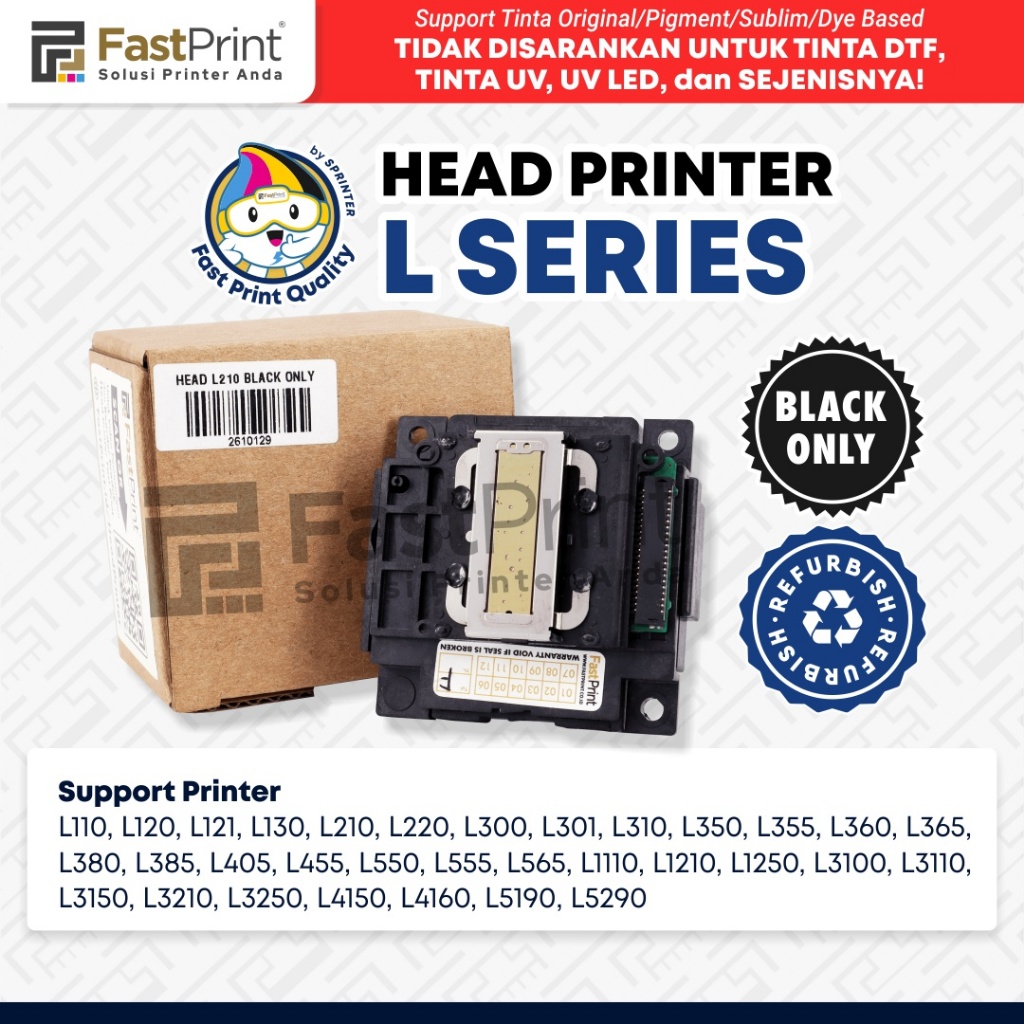 Printhead Epson L120 L121 L360 L3110 L210 L1110 Tester