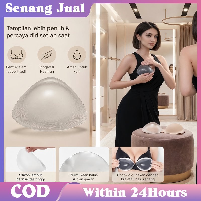 200g Silikon Transparan Payudara Palsu Prostesis Payudara Mastektomi Payudara
