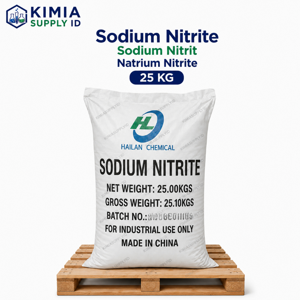 Sodium Nitrite Sodium Nitrit Natrium Nitrit Technical Grade 25KG