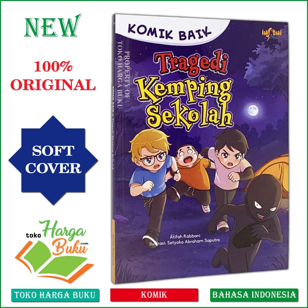 Foto Komik Baik Tragedi Kemping Sekolah Camping Buku Cerita Anak GIP - Gema Insani Press