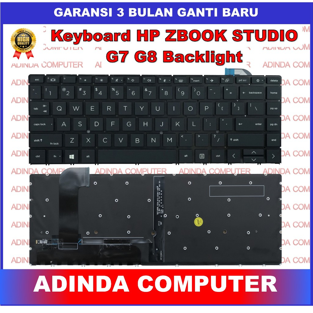 Keyboard HP Zbook Studio G7 G8 Backlight
