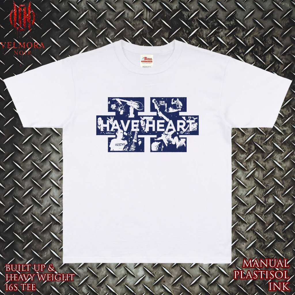 Kaos Band Have Heart Logo H Tshirt Mercandise