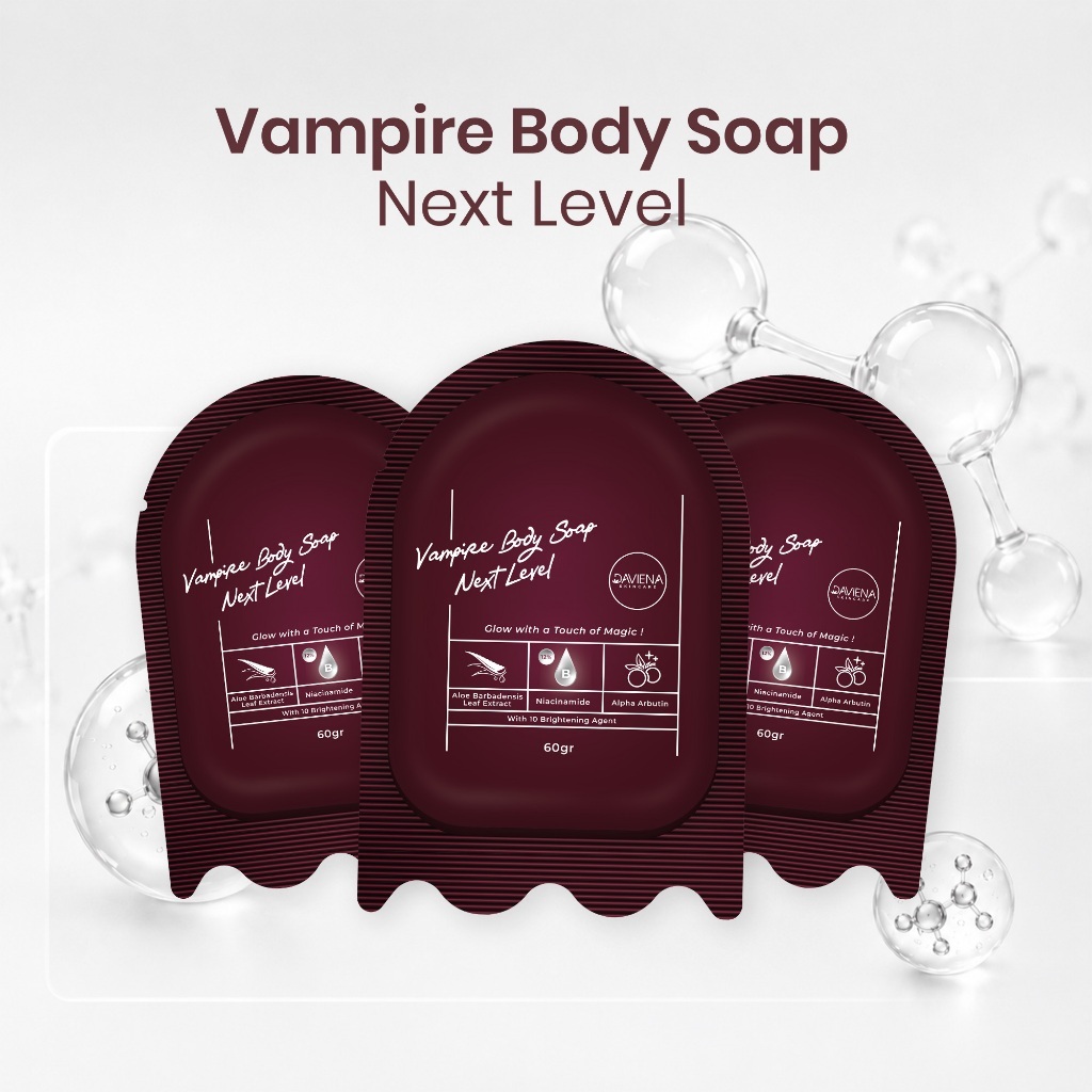 Vampire Body Soap Next Level (3pcs) - DAVIENA SKINCARE
